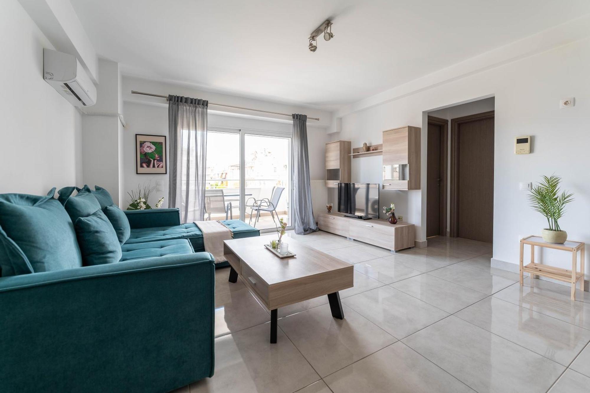 Modern Spacious Apartment Located In Pireo Esterno foto